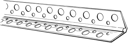 Защитный угловой профиль под шпатлевку